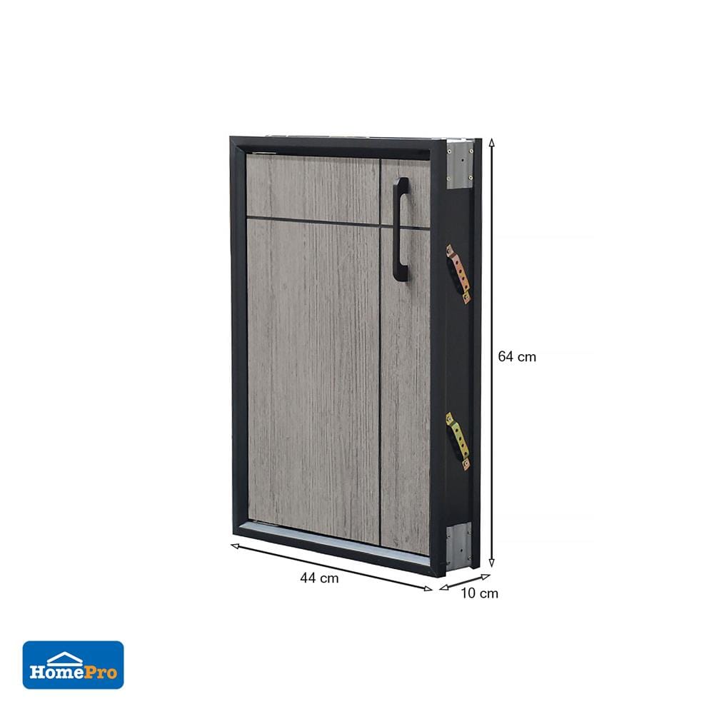 บานซิงค์เดี่ยว CABIN CHIC 44x64 ซม. สี GRAY OAK