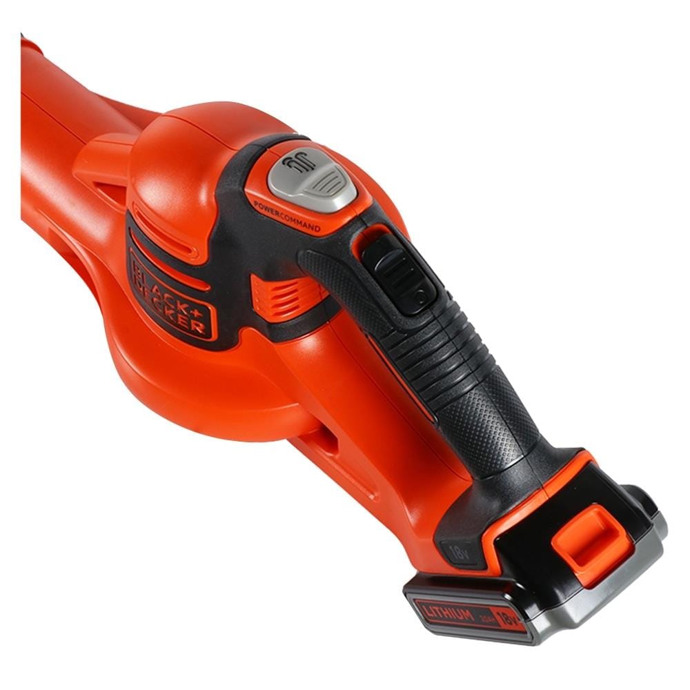 เครื่องเป่าใบไม้ไร้สาย (พร้อมแบตเตอรี่) BLACK&DECKER GWC1820PCF B1 18 โวลต์
