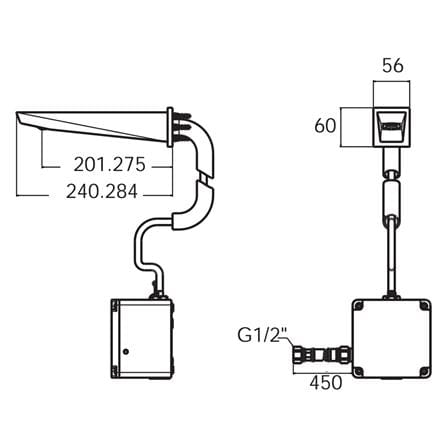 ก๊อกอ่างล้างหน้าอัตโนมัติ AMERICAN STANDARD A-8511-AC_1