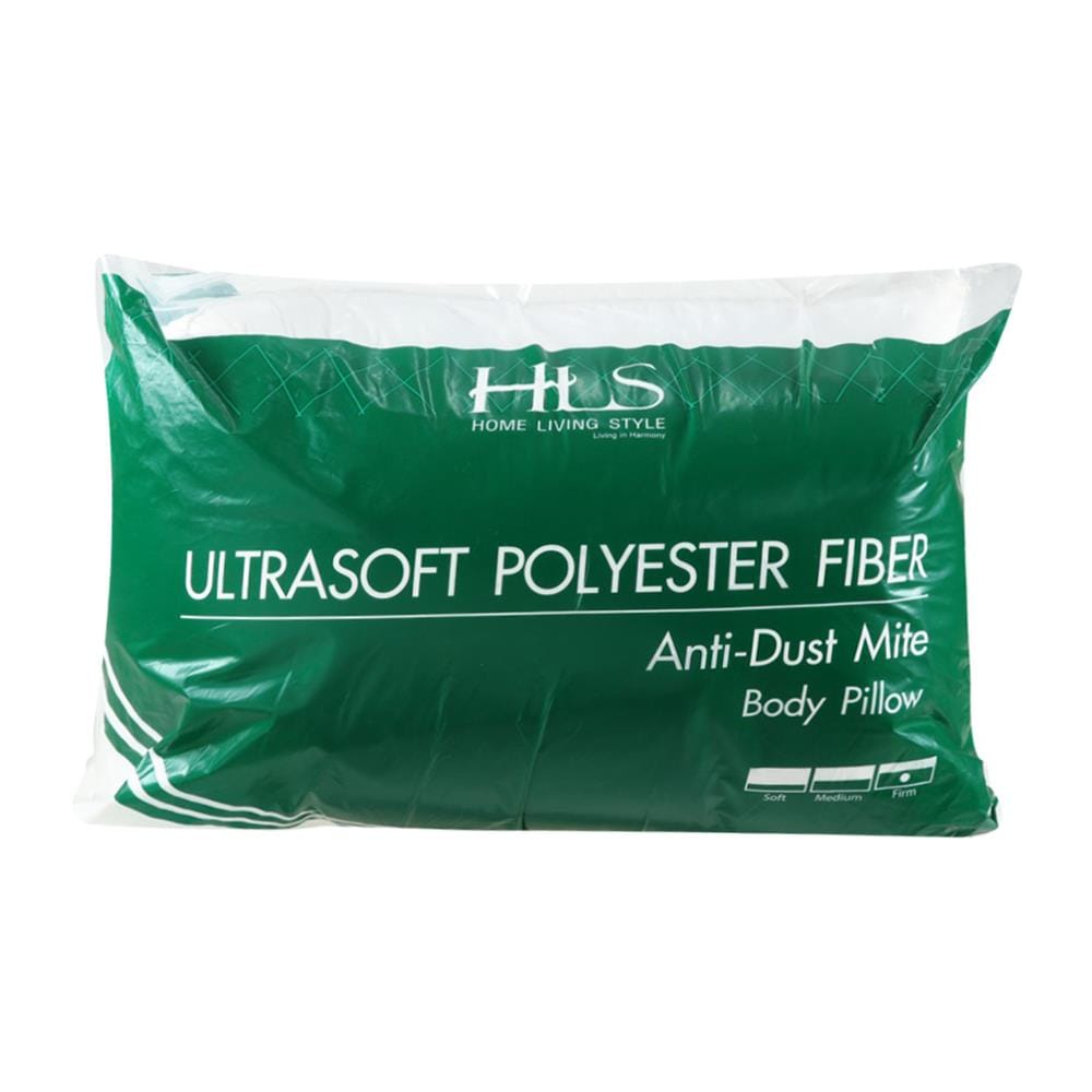 หมอน BODY ใยสังเคราะห์ HOME LIVING STYLE DIAMOND 18x50 นิ้ว (พร้อมปลอกหมอน)