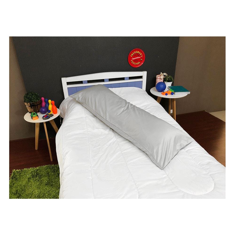 หมอน BODY ใยสังเคราะห์ HOME LIVING STYLE DIAMOND 18x50 นิ้ว (พร้อมปลอกหมอน)