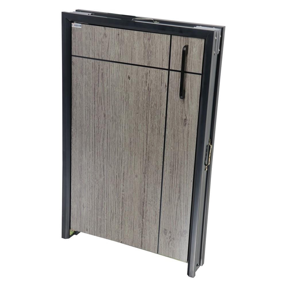 บานถังแก๊ส CABIN CHIC 49.5x75 ซม. สี GRAY OAK