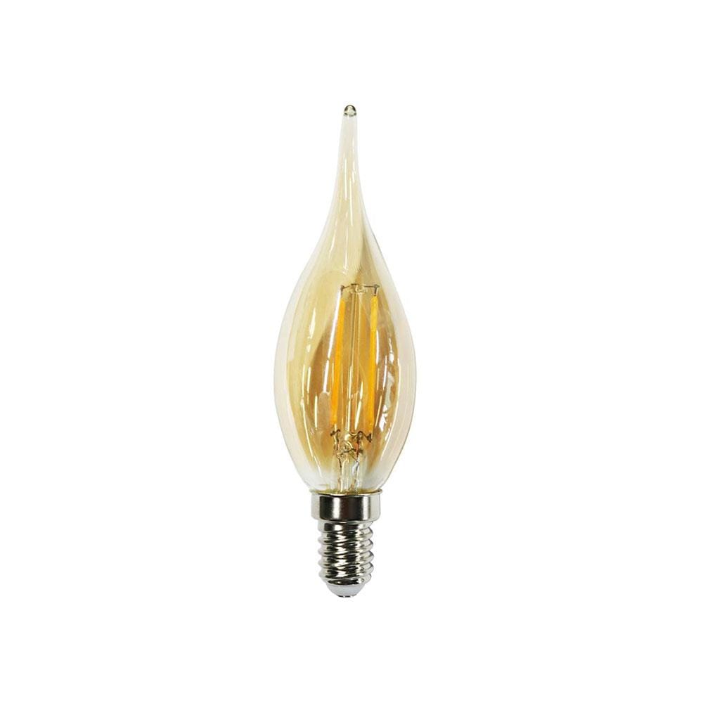 หลอด LED RACER OPERA FILAMENT AMBER 2 วัตต์ E14 WARMWHITE