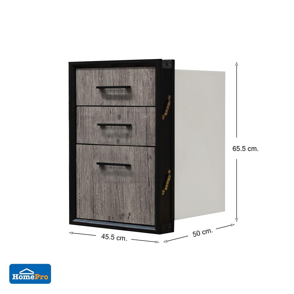 ตู้ลิ้นชัก CABIN CHIC 45.5x65.5 ซม. สี GRAY OAK