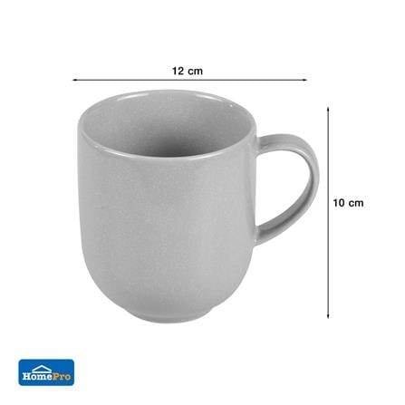ถ้วยหูเซรามิก 540ml KECH MARMOROS เทา_5