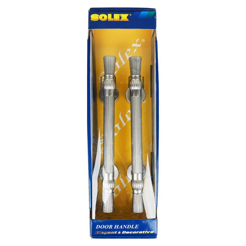 มือจับดึงประตู SOLEX 35192MSN 13 นิ้ว สีเงิน