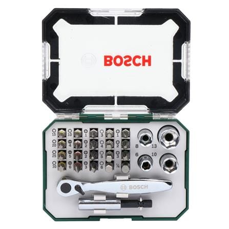 ชุดดอกไขควงและซันบล็อก BOSCH 27 ชิ้น_1