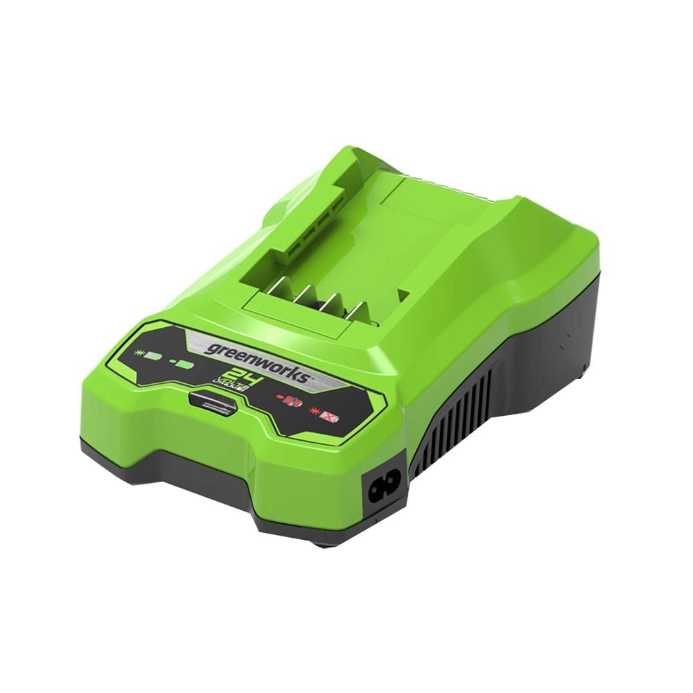 เครื่องตัดแต่งพุ่มไม้ไร้สาย (พร้อมแบตเตอรี่) GREENWORKS GWS0002 24 โวลต์