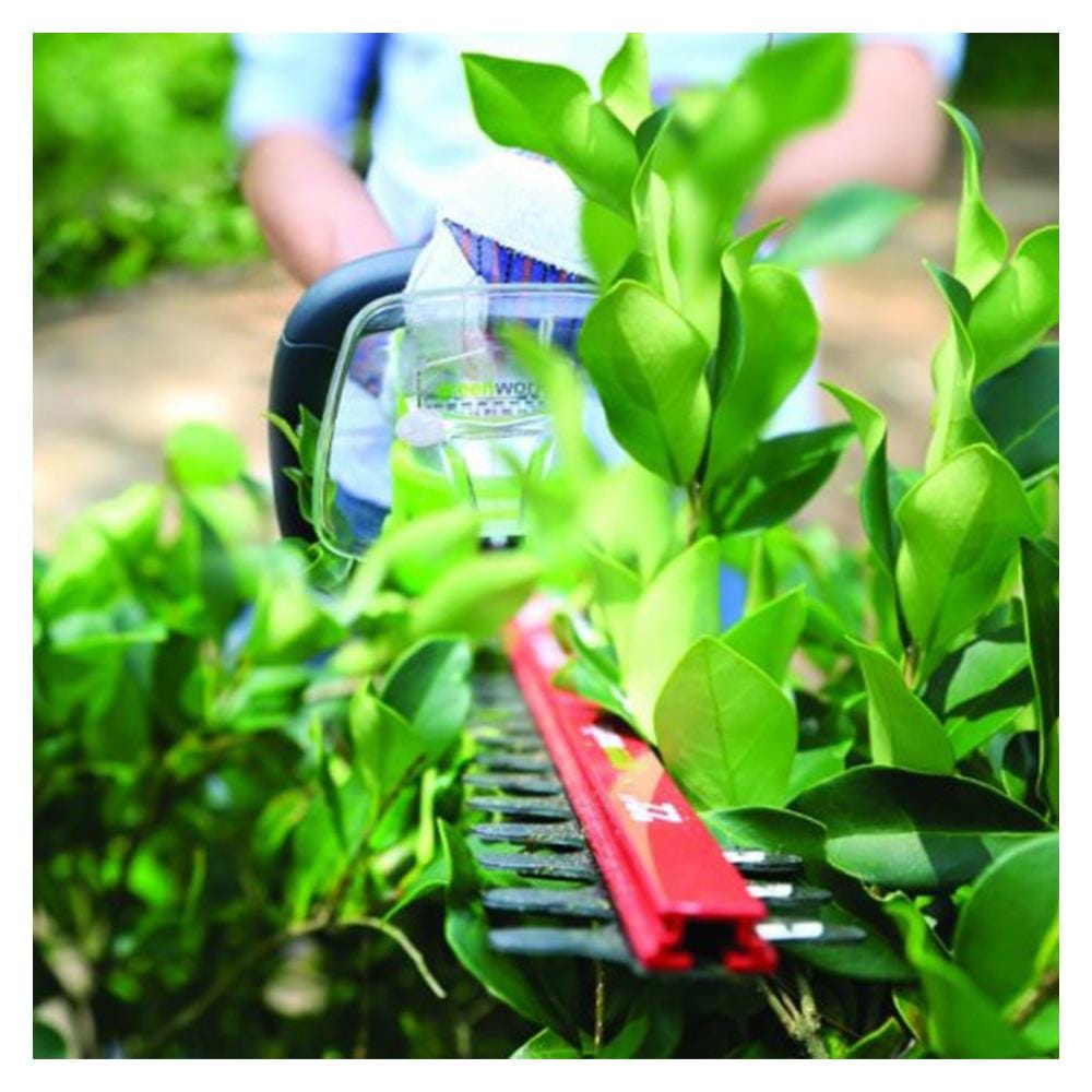 เครื่องตัดแต่งพุ่มไม้ไร้สาย (พร้อมแบตเตอรี่) GREENWORKS GWS0002 24 โวลต์