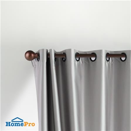 รางเหล็ก HOME LIVING STYLE BALLOON ยืดหด 180-310 ซม. สีน้ำตาล_4