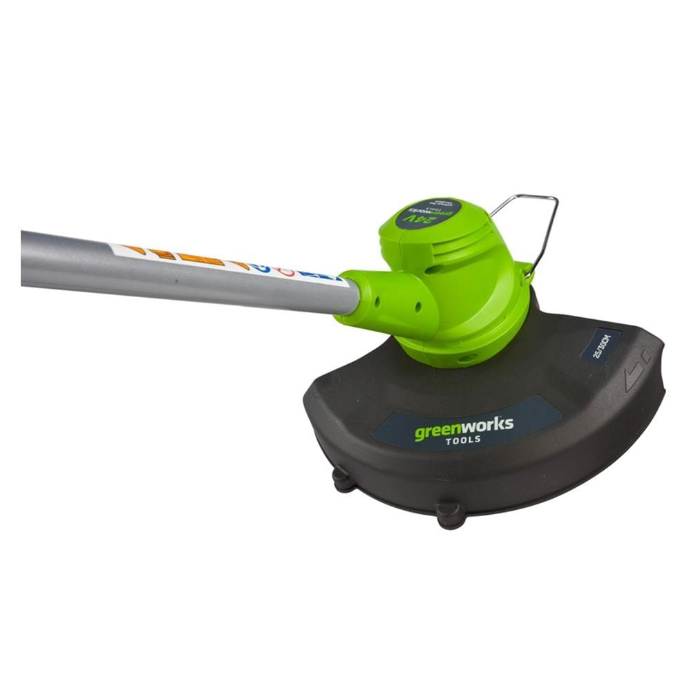 เครื่องเล็มหญ้าไร้สาย (พร้อมแบตเตอรี่) GREENWORKS GWS0001 24 โวลต์