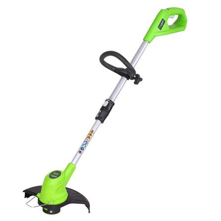 เครื่องเล็มหญ้าไร้สาย (พร้อมแบตเตอรี่) GREENWORKS GWS0001 24 โวลต์_0