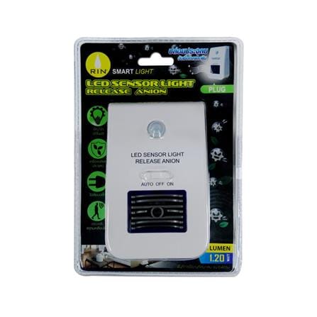 ไฟไนท์ไลท์ LED 1.2 วัตต์ ขาว PLUG IN มีsensor RIN 217061403_1