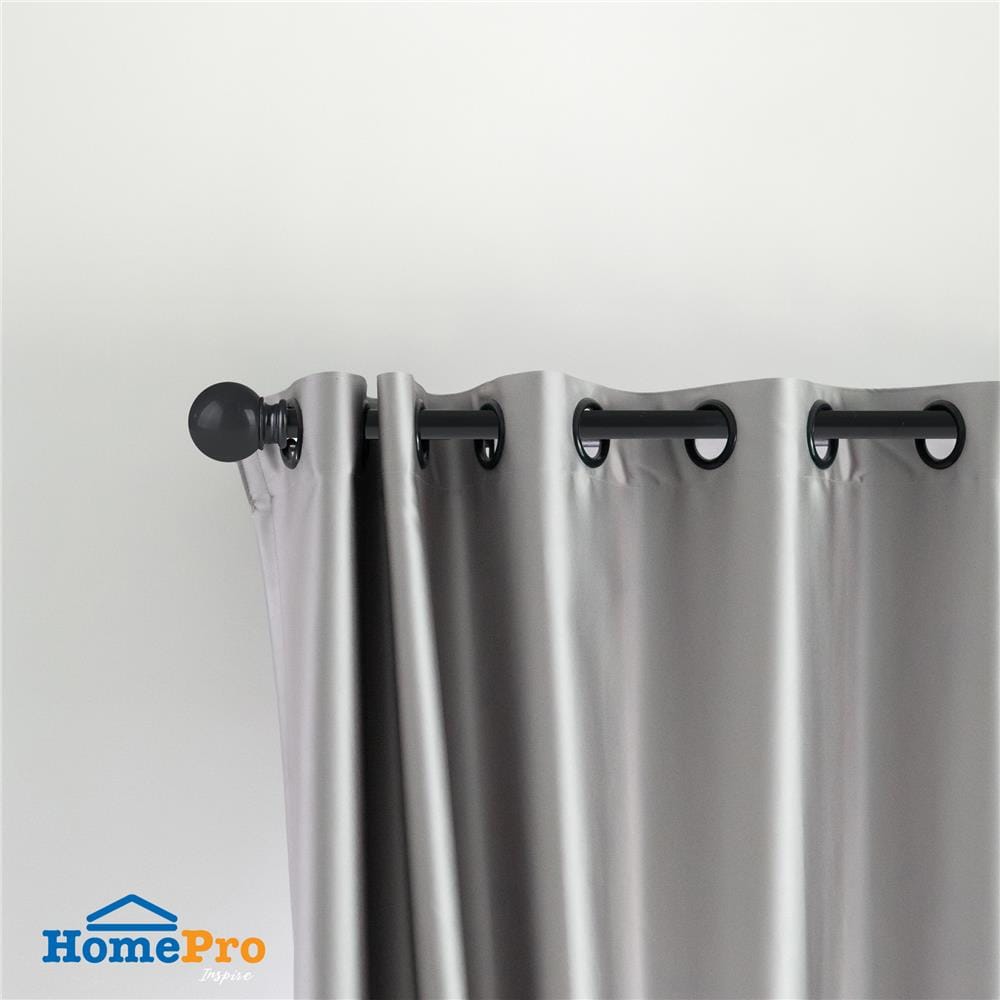 รางเหล็ก ยืดหด HOME LIVING STYLE BALLOON 180-310 ซม. สีดำ