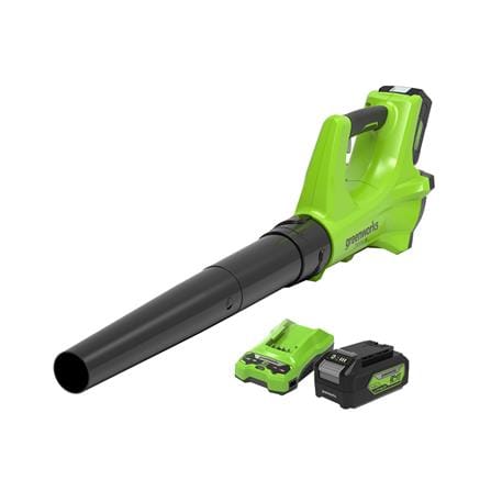 เครื่องเป่าใบไม้ไร้สาย (พร้อมแบตเตอรี่) GREENWORKS...