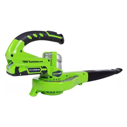 เครื่องเป่าใบไม้ไร้สาย (พร้อมแบตเตอรี่) GREENWORKS GWS0003 24 โวลต์_1