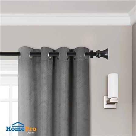 รางเหล็ก HOME LIVING STYLE EGYPTIAN ยืดหด 110-210 ซม. สีดำ_5