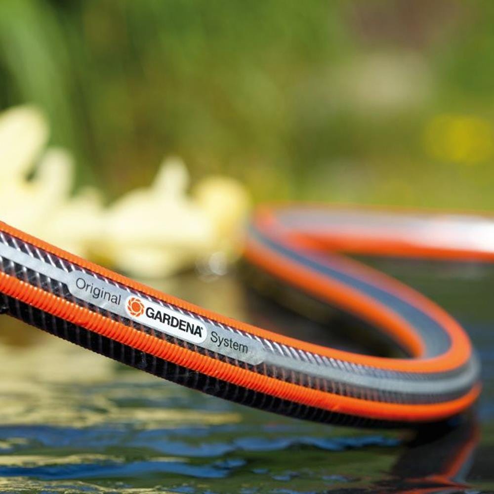 สายยางม้วน PVC GARDENA SUPERFLEX 1/2 นิ้วX20เมตร สีส้ม