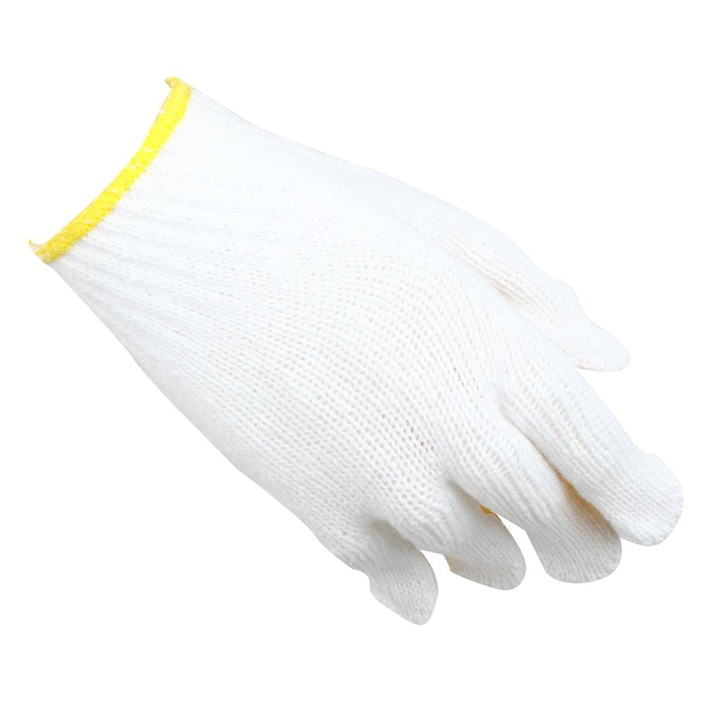 ถุงมือถักเคลือบยางธรรมชาติ MICROTEX สีเหลือง
