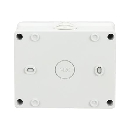 หน้ากากกันน้ำ HACO 3 ช่อง AP-W222R/S สีเทา_2