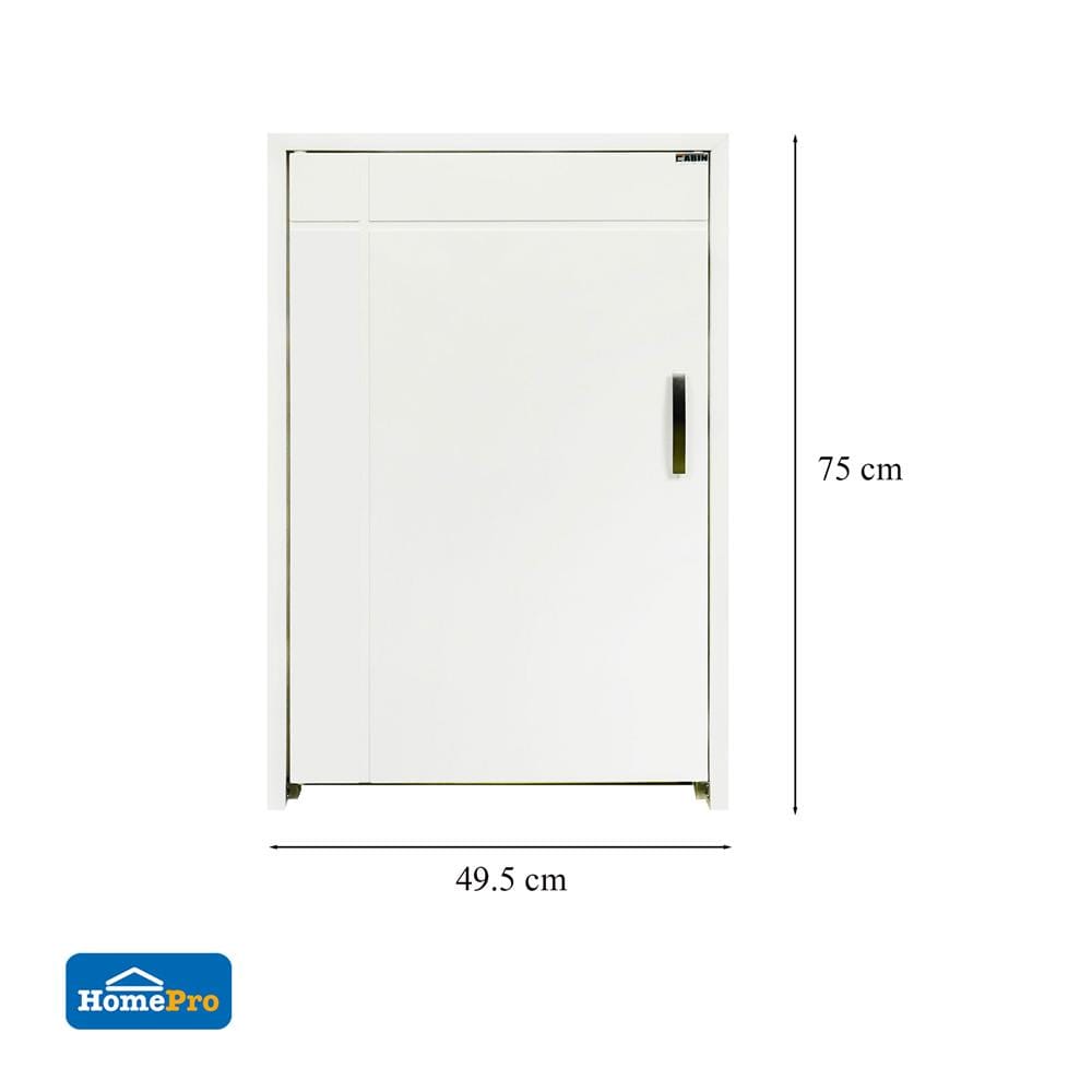 บานถังแก๊ส CABIN G6 49.5x75 ซม. สีครีม