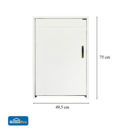 บานถังแก๊ส CABIN G6 49.5x75 ซม. สีครีม_7