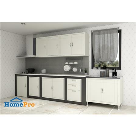 ตู้แขวนคู่ CABIN PP G6 87.5X67.5 ซม. สีครีม_4
