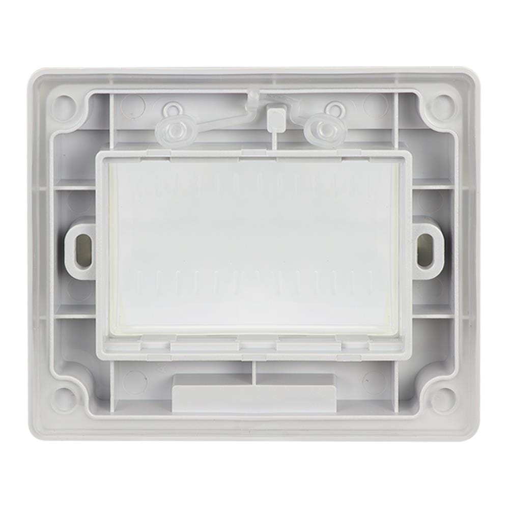 หน้ากากกันน้ำ HACO 3 ช่อง AP-W222R-GY สีเทา