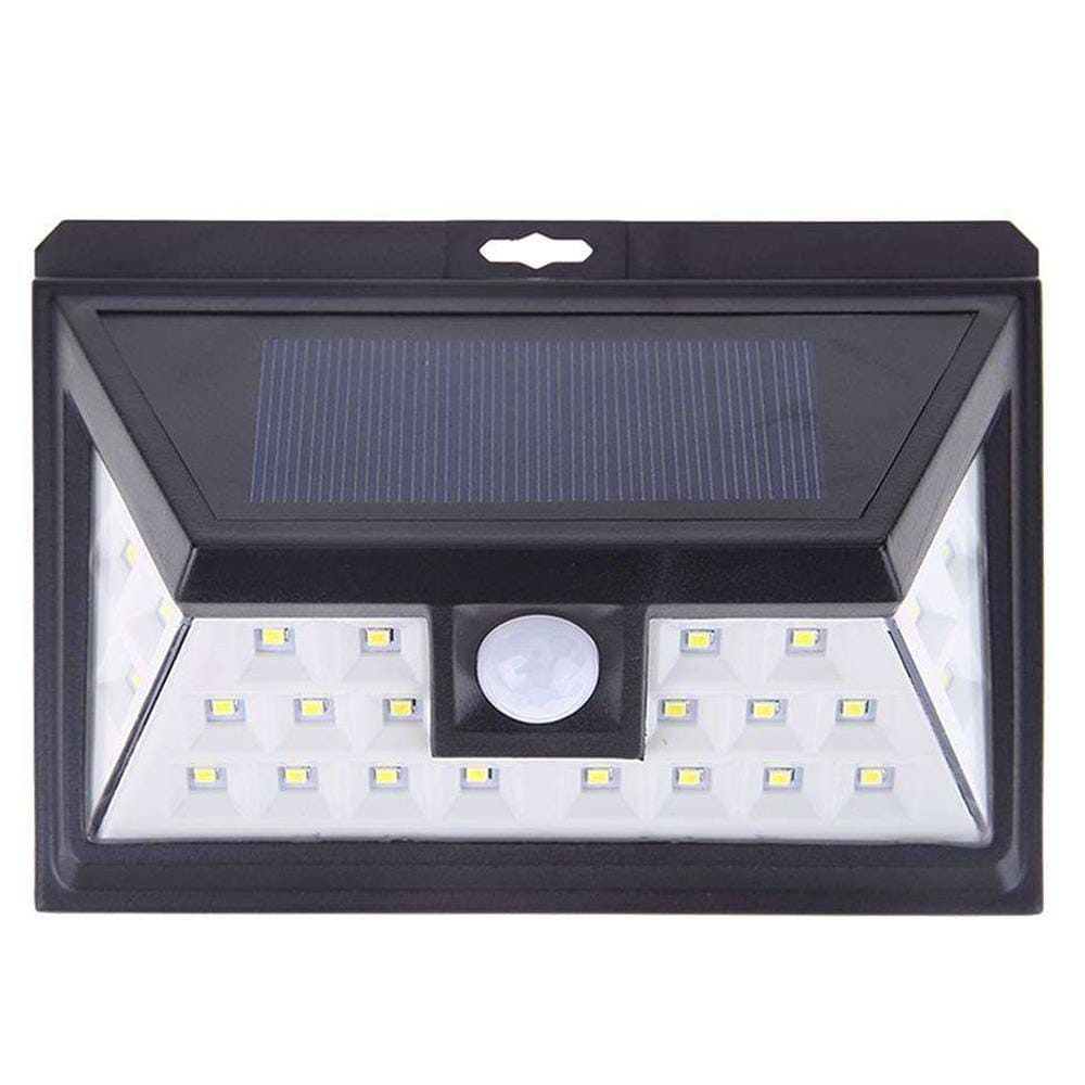 ไฟผนังภายนอก SOLAR RIN 216124401 8.8 วัตต์ COOL WHITE สีดำ