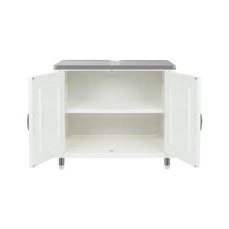 ตู้ตั้งพื้น CABIN PP G6 89X79 ซม. สีครีม_2