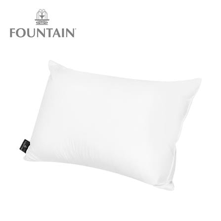 หมอนหนุนสุญญากาศ ใยสังเคราะห์ FOUNTAIN 70609 18x28 นิ้ว สีขาว