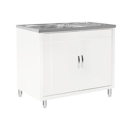 ตู้ตั้งพื้น CABIN PP G6 89X79 ซม. สีครีม_1