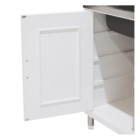 ตู้ตั้งพื้น CABIN PP G6 89X79 ซม. สีครีม_3