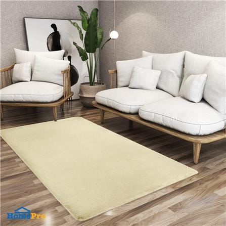 พรม HOME LIVING STYLE AUDREY 120X180 ซม. สีครีม_4