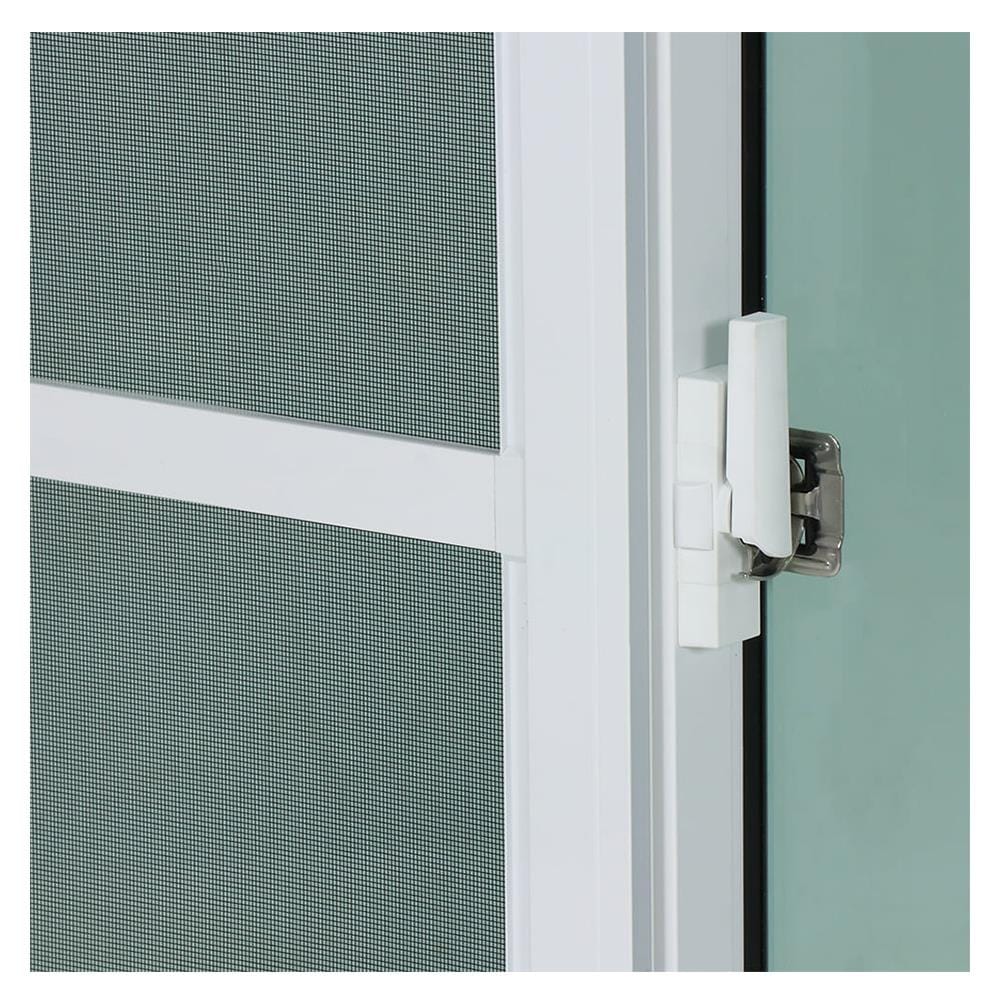 หน้าต่างบานเลื่อน อะลูมิเนียม S-F-S มุ้ง SANKYOALUMI J-TRUST VENTILATION 240x110 ซม. สีขาว