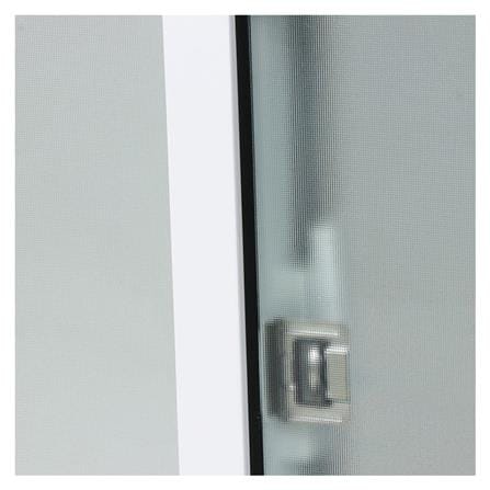 หน้าต่างบานเลื่อน อะลูมิเนียม S-S มุ้ง SANKYOALUMI J-TRUST 80X50 ซม. สีขาว_3