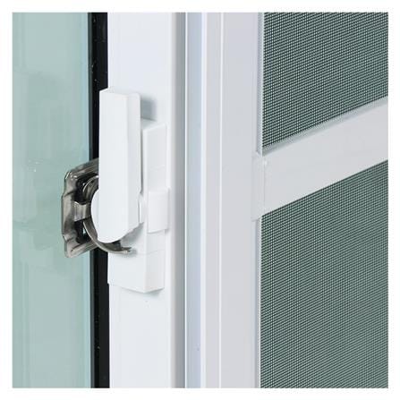 หน้าต่างบานเลื่อน อะลูมิเนียม S-S มุ้ง SANKYOALUMI J-TRUST VENTILATION 120x110 ซม. สีขาว_3