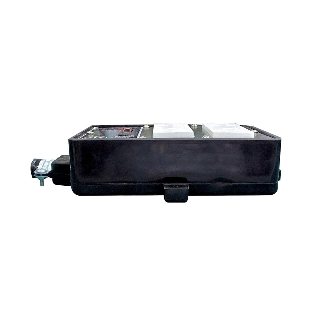 บล็อกยาง 4x4 พร้อมสาย VCT3x1.5 4ช่อง 1สวิตช์ ELECTON ERB16-SB4315 10 เมตร สีดำ