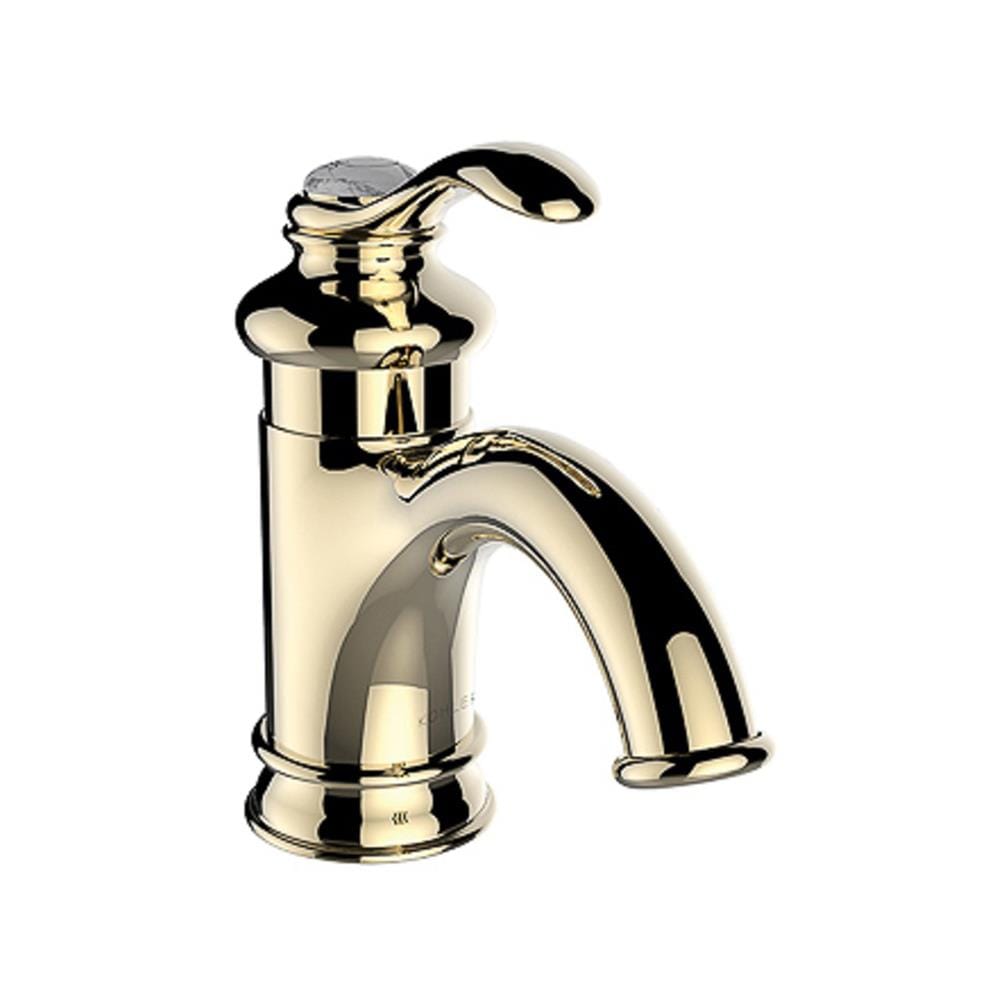 ก๊อกอ่างล้างหน้าผสม KOHLER K-8657T-B-AF สีเฟรนช์โกลด์