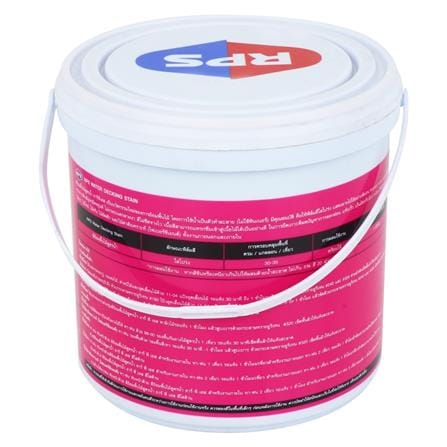 สีย้อมพื้นไม้สูตรน้ำ RPS สีสักพรีเมียม ด้าน 1 แกลลอน_1