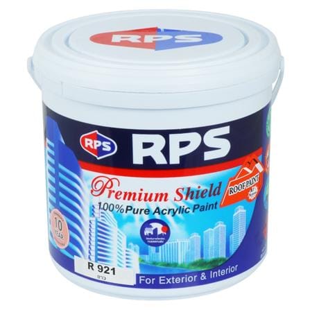 สีน้ำทาหลังคา RPS R921 1 แกลลอน_0