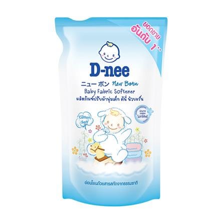 รีฟิลน้ำยาปรับผ้านุ่มเด็ก D-NEE 530 มล. สีขาว_0