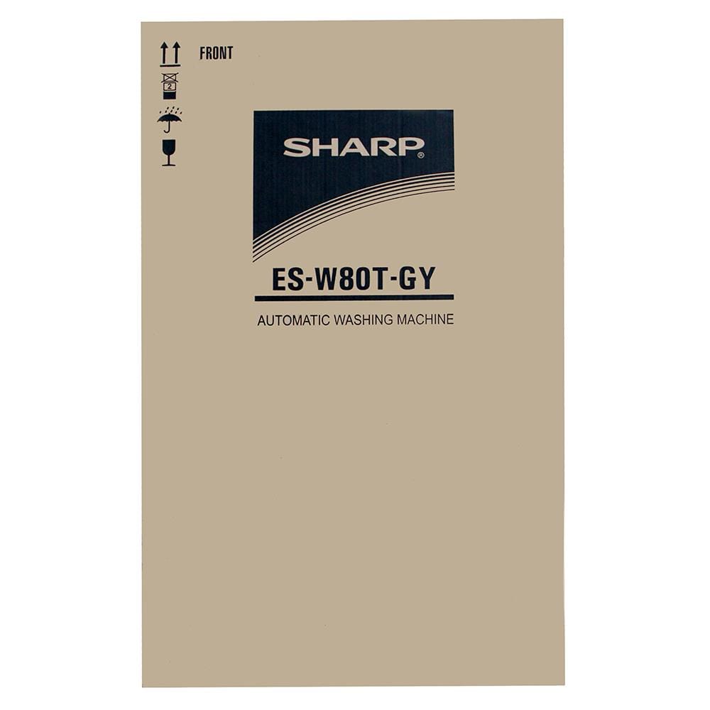 เครื่องซักผ้าฝาบน SHARP ES-W80T สีเทา 8 กก.