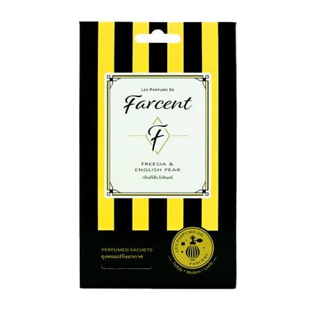 น้ำหอมปรับอากาศ FARCENT  10g แพ็ค 3 FREESIA & ENGLISH PEAR