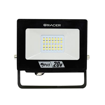 สปอตไลท์ภายนอก LED RACER FLOODLIGHT ECO 20 วัตต์ DAYLIGHT สีดำ เหลี่ยม_0
