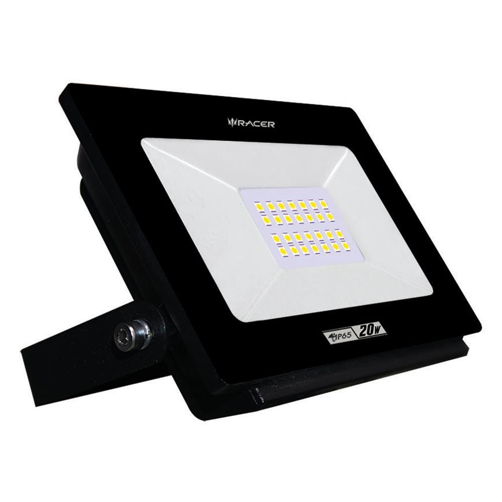 สปอตไลท์ภายนอก LED RACER FLOODLIGHT ECO SQUARE 20 วัตต์ WARMWHITE
