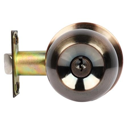 ลูกบิดประตู หัวกลม COLT 36-1027 AC สีทองแดงรมดำ_2