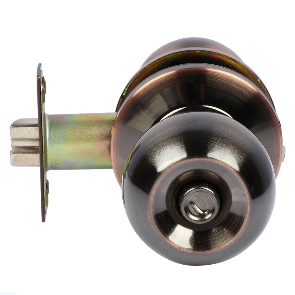 ลูกบิดประตูห้องน้ำ หัวกลม COLT 36-1022 BK/AC สีทองแดงรมดำ