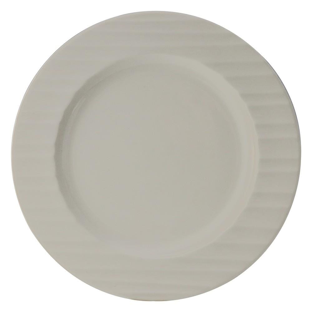 จาน FINE PORCELAIN ตื้น 8" KECH AQUA