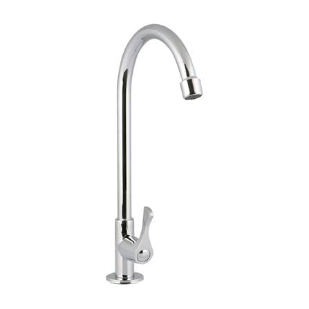 ก๊อกซิงค์เดี่ยวเคาน์เตอร์ RASLAND RA 20C5335 สีเงิน